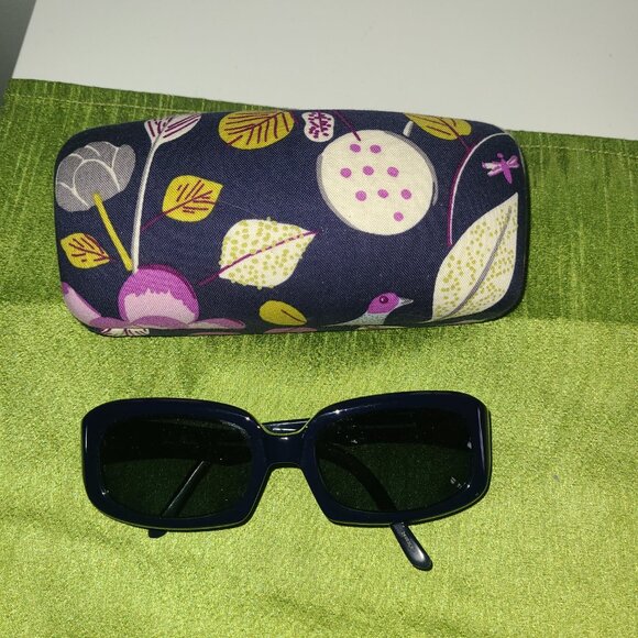 Vera Bradley Floral Nightingale Sunglasses & Matching Hard Case VB Meredith CS - Picture 1 of 6